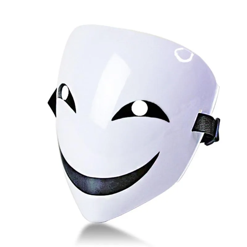 Autres fournitures de fête d'événement Funny Clown Darker Than Black Face Mouth Femmes Hommes Cosplay Masques Masquerade Ball Adulte Enfants Noël Halloween