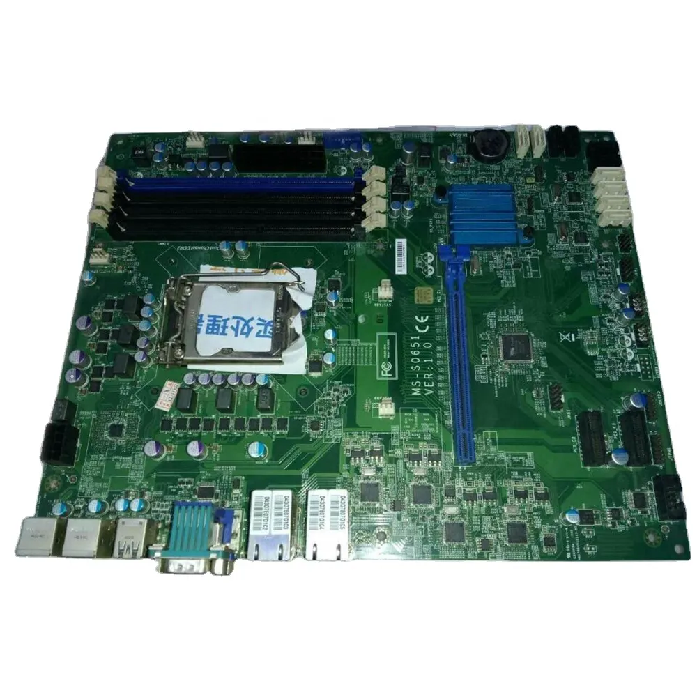 MS-S0651 para MSI Ver 1.0 H77 LGA1155 SATA3 USB3.0 Servidor Motor de placa base Calidad original Fast envío