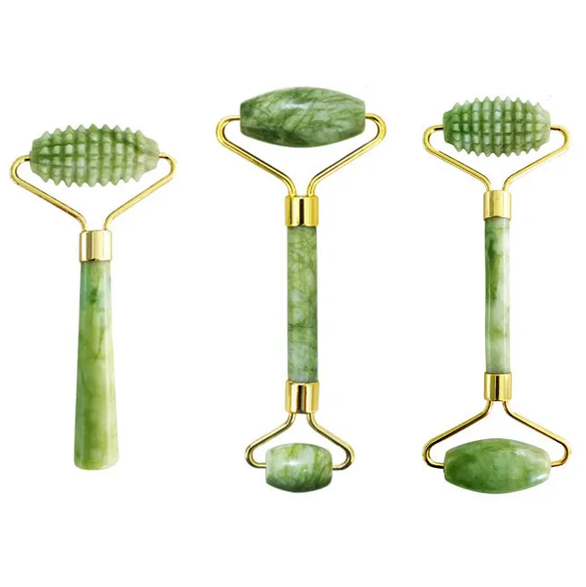 Gua Sha Massager For Face Care Jade Rollers Beauty Health Skin Scraping Chin Lifting Natural Stone Gouache Massage