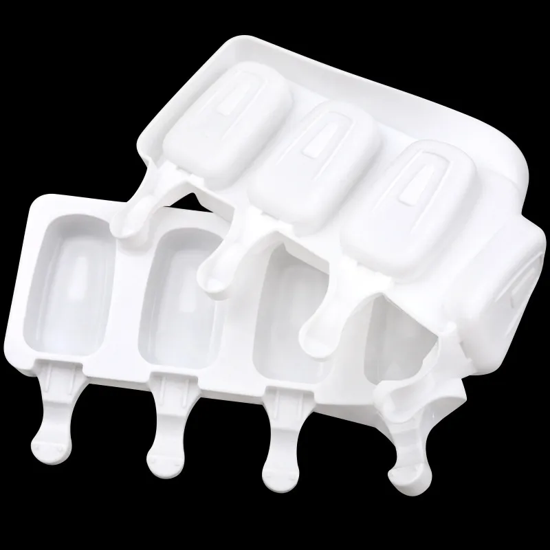 8 cells silica gel mold Silicone Ice cream Moulds Chocolate Mold biscuit DIY Homemade Mould Cake Maker tools