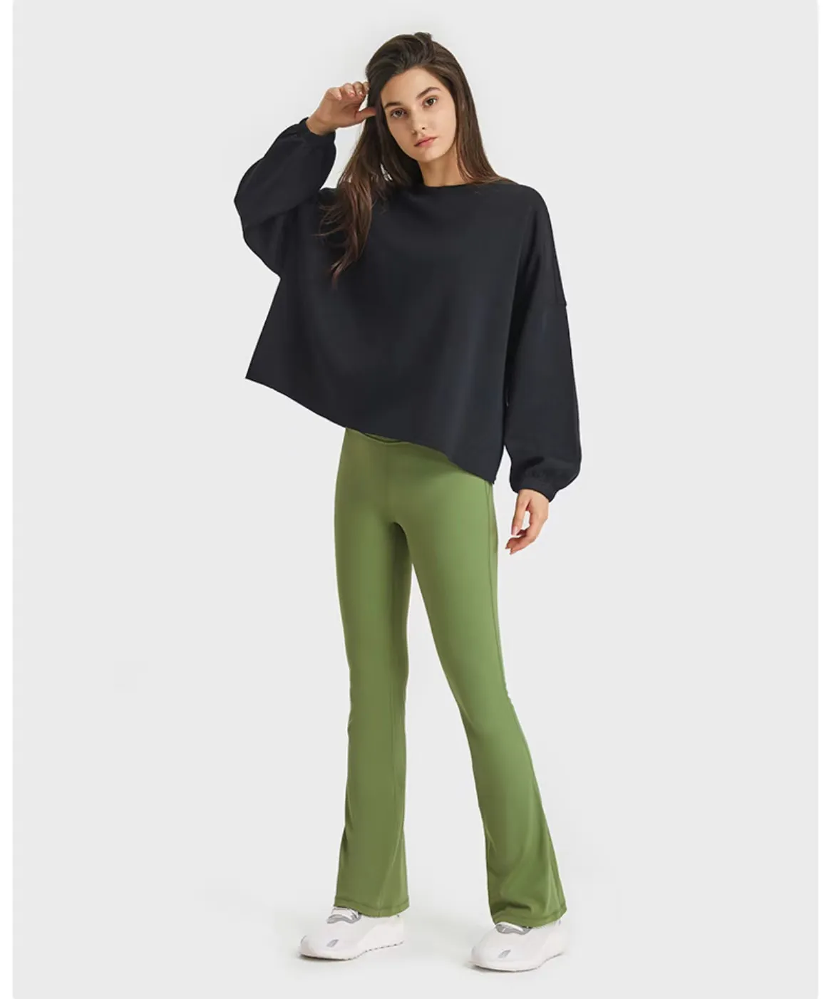Pantaloni da sales yoga larghi