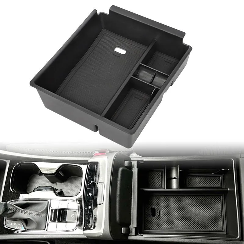 Organizator samochodów dla Tucson NX4 2022 Central Sitest Surage Box Center Console Pojemniki Taca Wewnętrzna akcesoria Karcar