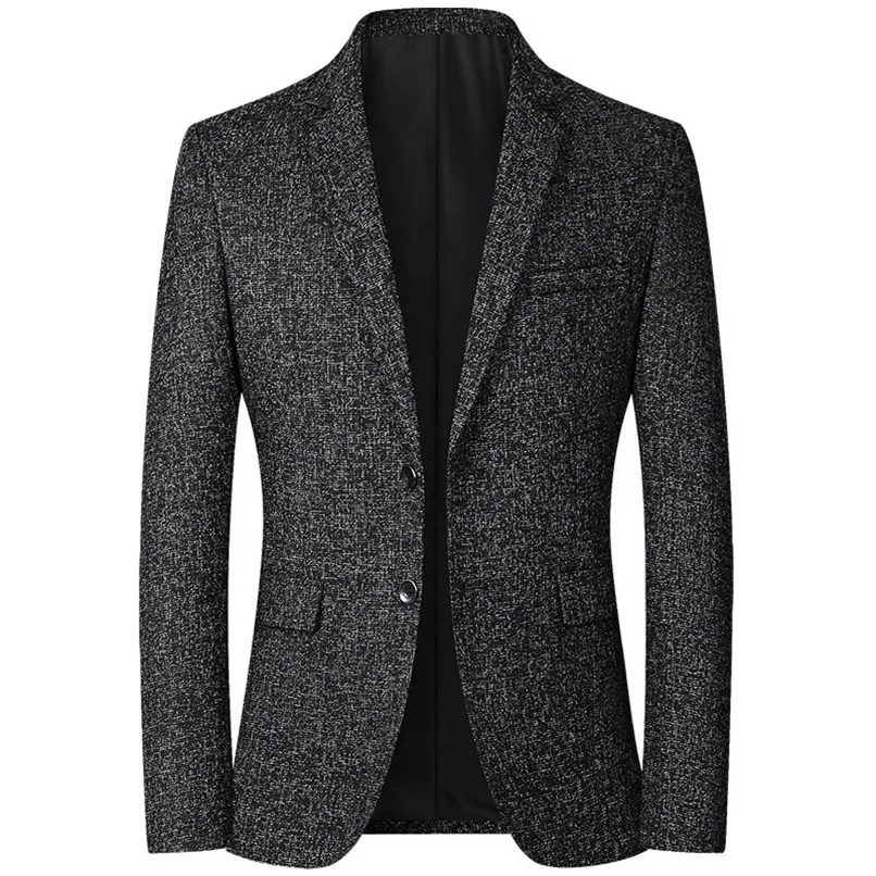 Пиджаки мужские брендовые куртки модные тонкие повседневные пальто красивые мужские деловые куртки костюмы полосатые мужские блейзеры топы 220514