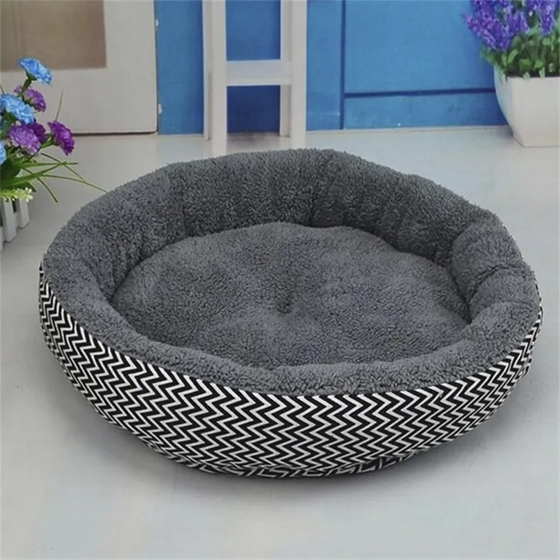 2 Color Pet Cat and Dog Bed Grey RedBlue SIZE ML 201222