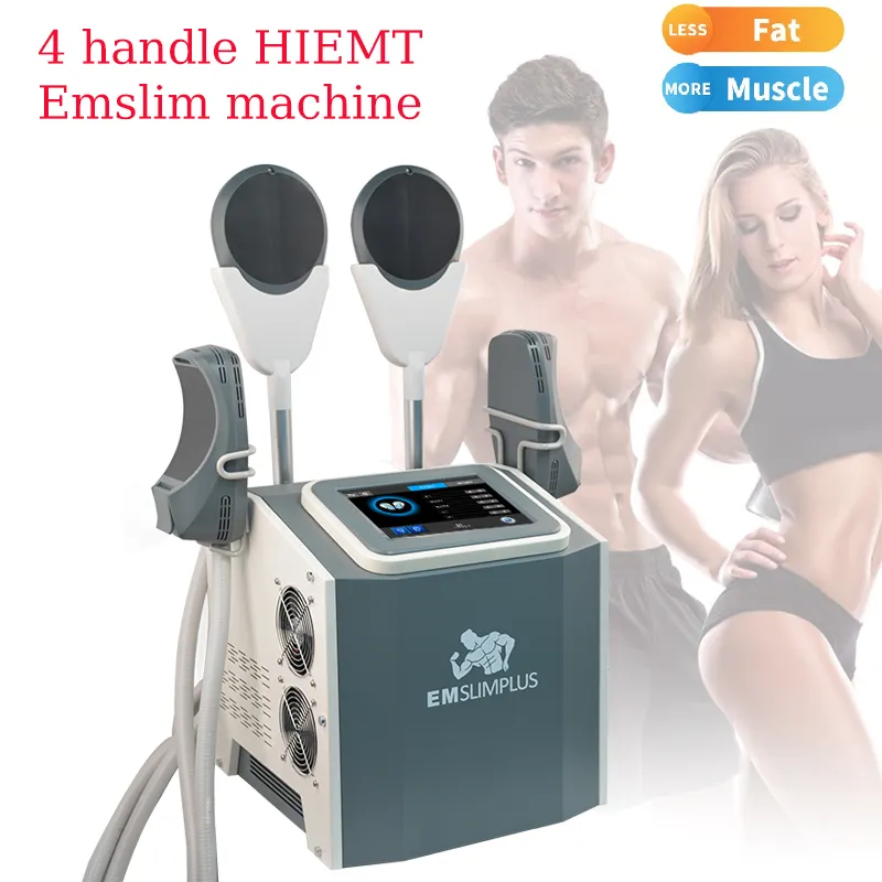 NOUVEAU HIEMT Emslim RF Machine Muscle Building Stimulator Minceur Corps Contouring Fat Burning Device Électromagnétique Minceur Beauté Équipement