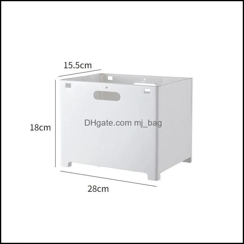 storage boxes wall-mounted foldable dirty clothes basket hanging wall household bathroom dirty clothe laundry baskets