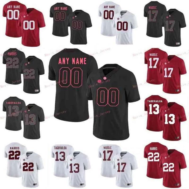 Custom Stitched 24 Brian Robinson Jr. 32 Dylan Moses 4 Jerry Jeudy 44 Forrest Gump Alabama