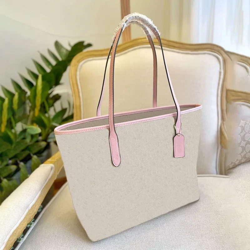 2022 Nouveaux fourre-tout pour femmes Sacs de travail à la mode Sacs à main de mode centrale Doublure Zip Pocket Shopper Sac Femme Mollie Designers Dames SH315V