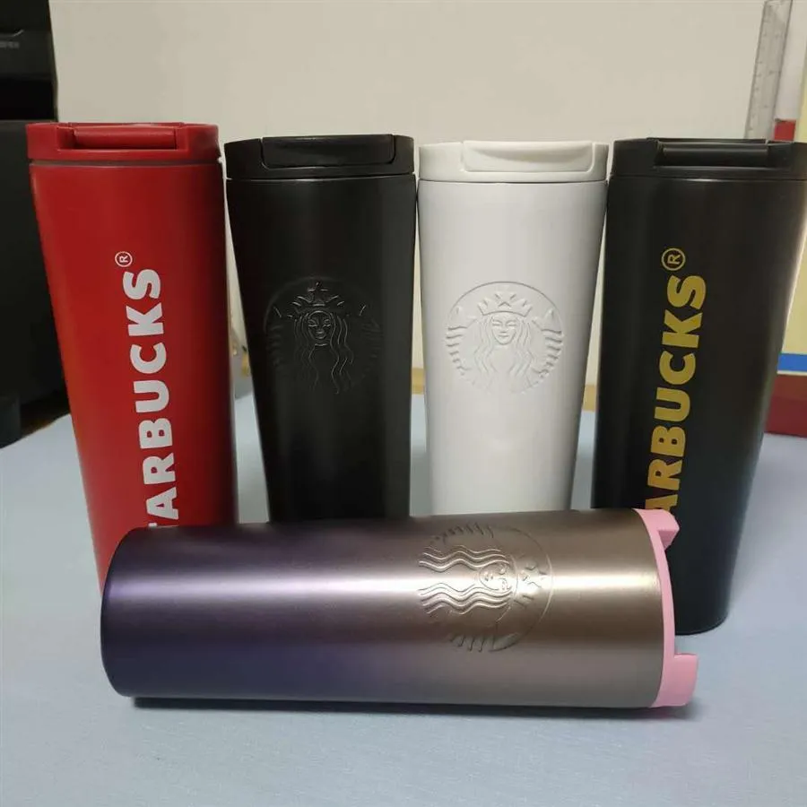 500ML Starbucks Thermos Cup Vacuum Flasks Stainless Steel Insulated