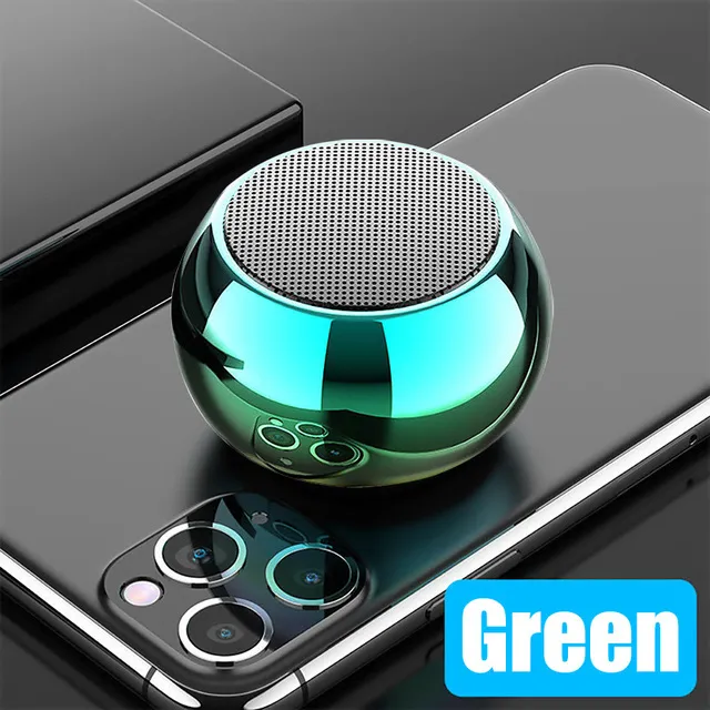 Wireless Bluetooth Speaker, Mini Portable Home Small Steel Gun Outdoor ...