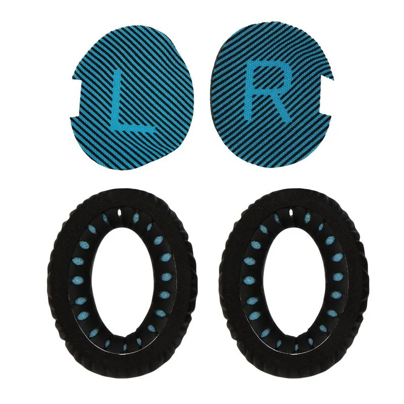 أدوات إصلاح أطقم استبدال earpads وسادة الأذن وسادة الذاكرة الذاكرة ل bose quietcomfort15 QC2 QC15 QC25 QC35 AE2، AE2