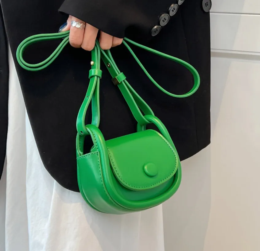 Mini Mini Pu Couro Crossbody Bags para mulheres Mensageiro de ombro Bolsa Lady Bolsa e bolsas Bolsa feminina
