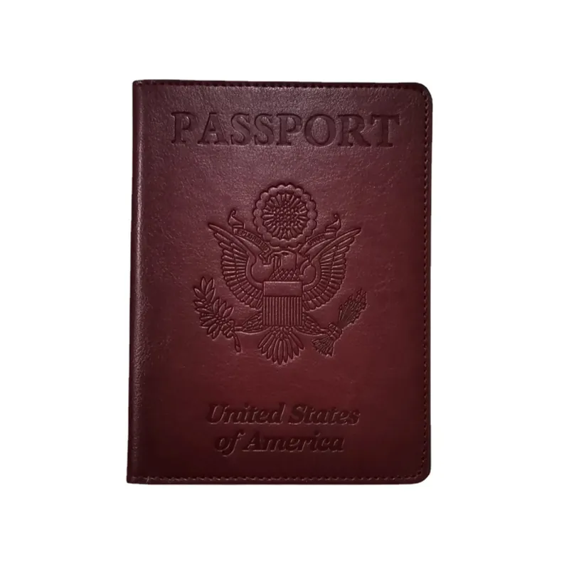 Фабрика 4*3 -дюймовая карта рекорда плюс паспортный паспорт держатель паспорта корпус прямая продажа кожаная защитная сумка