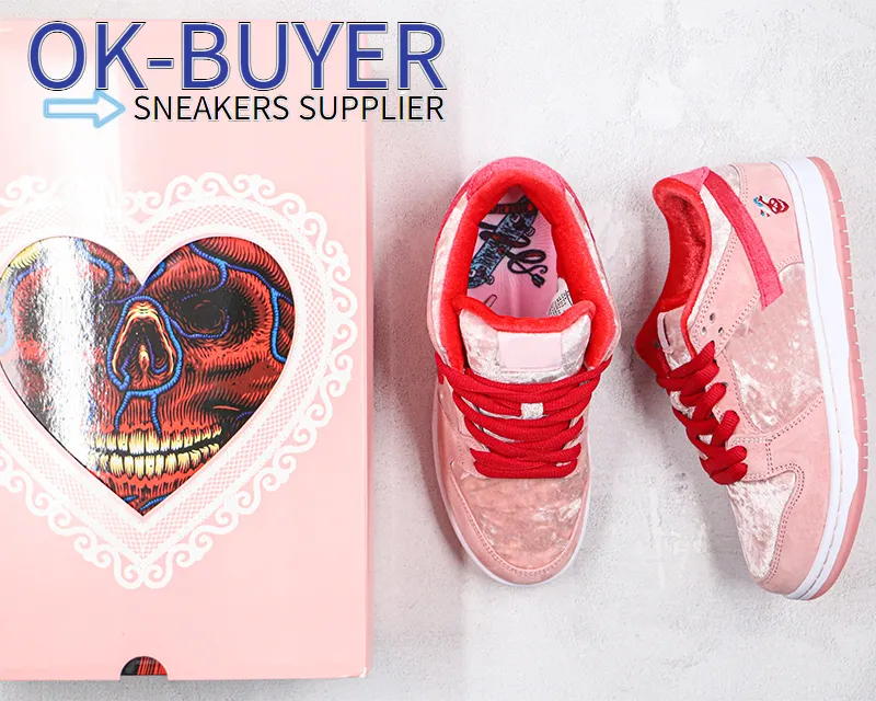 Strange Love x klobige Herren-Damen-Schuhe von höchster Qualität, niedrige Herren-Trainer, sportliche Mode-Sneaker