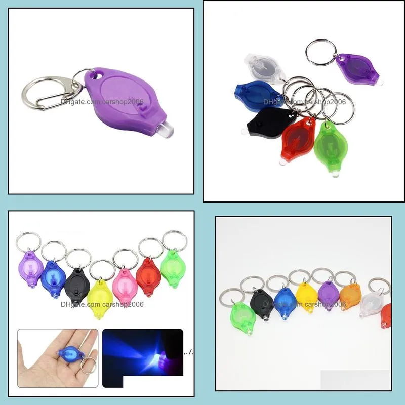 mini flashlight keychain portable outdoor partys keyring light torch key chain emergency camping lamp backpack accessories pab11410