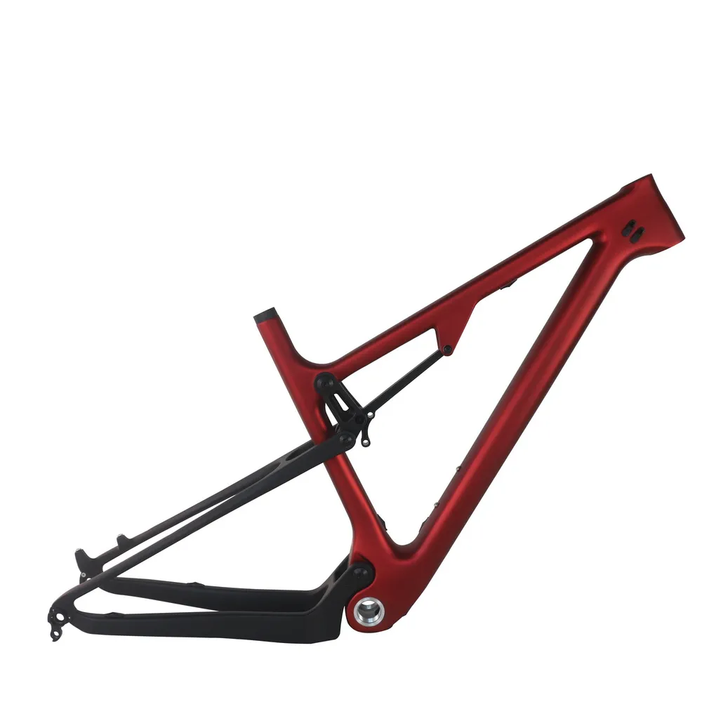 29ER pełny węgla T700 Tarcza Zawieszenie hamulca XC MTB Frame FM078 142 * 12mm lub 148 * 12mm max opona 29 * 2,3 '' Farba niestandardowa