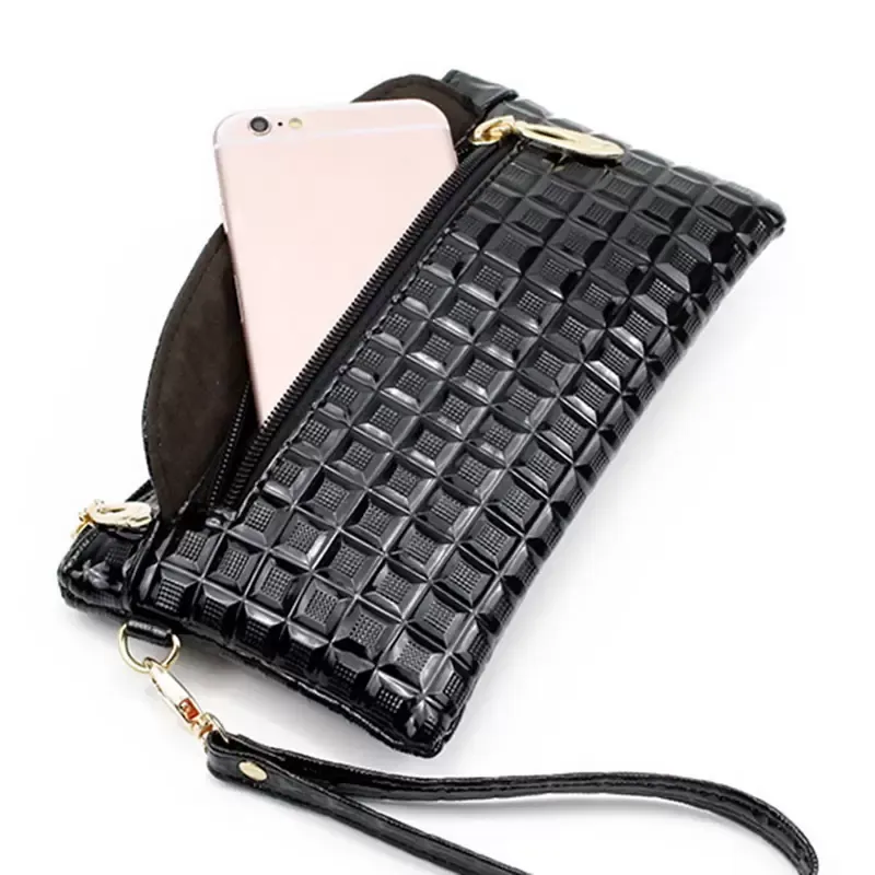 HBP 2021 pochette femmes portefeuilles Long Crocodile motif Style porte-carte femme sac à main Double fermetures éclair grande capacité portefeuille pour dames