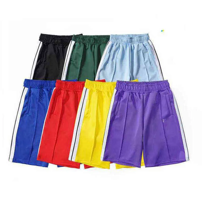 Hight Quality Palm Imprimé Lettre Designer Casual Pantalon Court Hommes Femmes Printemps Été Yoga Jogger Sports Beach Shorts