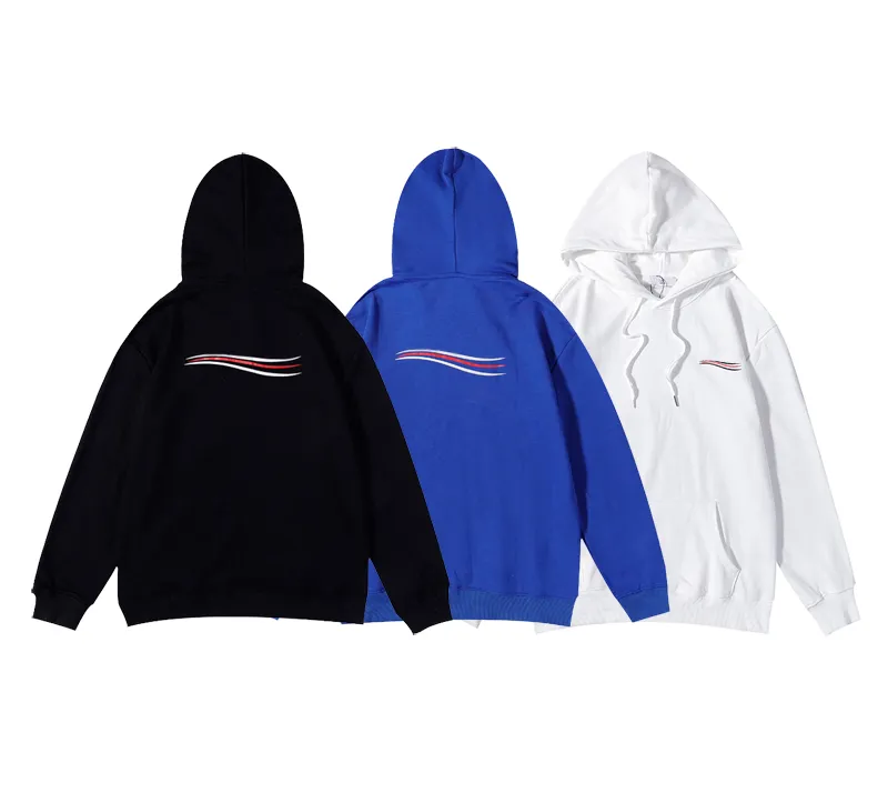 Brevtryck fleece överdimensionerad hoodie mode hip hop street tröja mäns casual sport coola hoodies