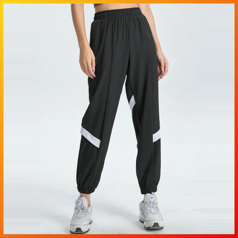 Women Yoga Sports Pants With Pockets High Waist Fashion Casual Pant Running Training Fitness Plus Size Jogger Sweatpants Align Shaping Pants