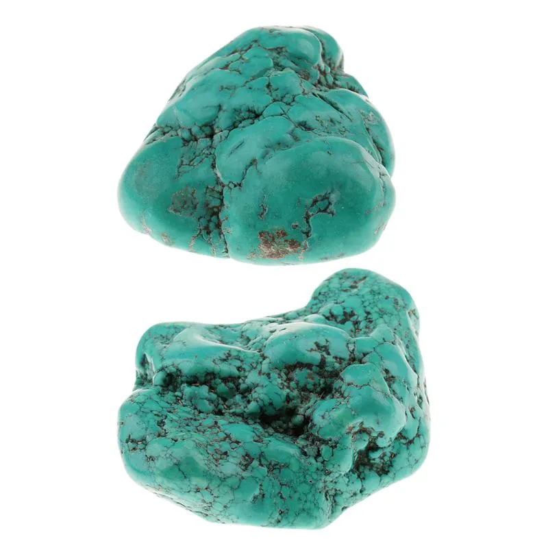 Decorative Objects & Figurines 5cm Rough Natural Turquoise Gemstone Meditation Reiki Stones Feng Shui Energy Lucky Gifts For Men Women