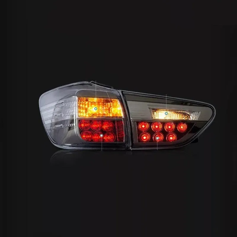 One Set Full LED Tail Light Rear Lamp For Toyota WISH Dynamic Turn Signal Auto Part Lighting Assembly