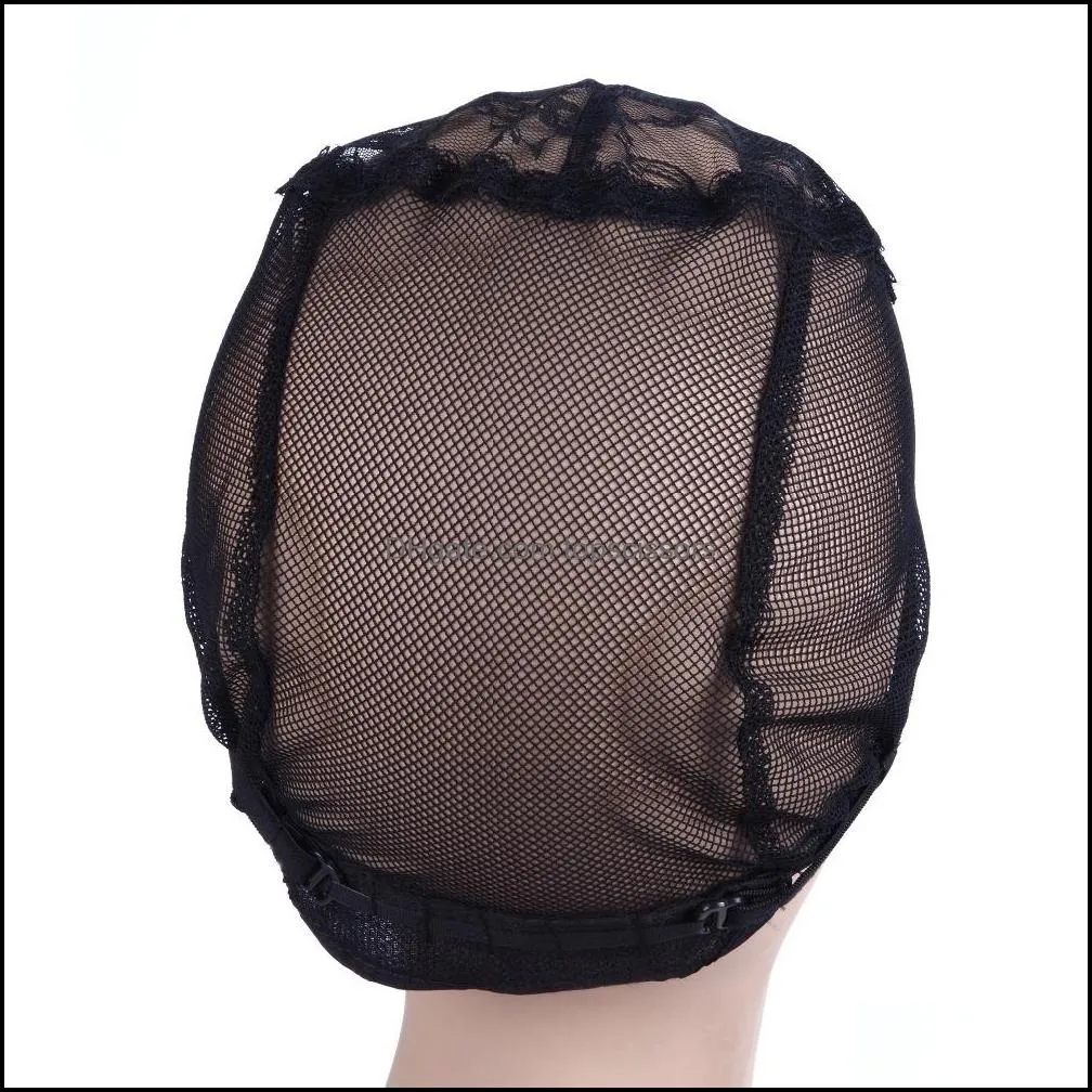 Wig cap for making wigs with adjustable strap on the back weaving cap size glueless wig caps 60 pcs free DHL