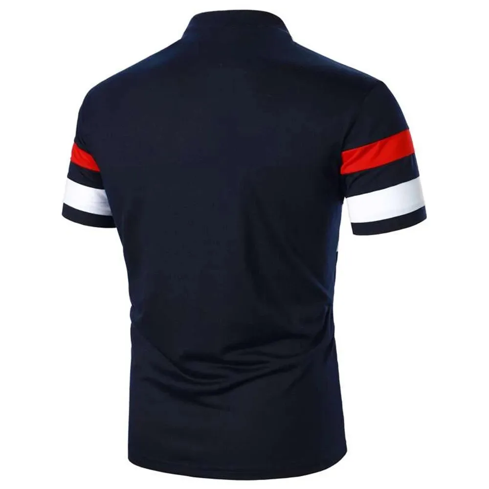 Polo da uomo di design Polo da uomo Polo a maniche corte Polo a colori a contrasto Abbigliamento estivo Streetwear Moda casual Top da uomo