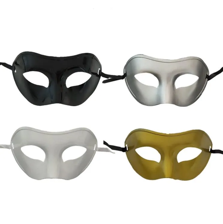 Masquerade Mens Masks Halloween Christmas Masquerade-Masks Venetian Dance party Mask Men mask 4 colors SN4806