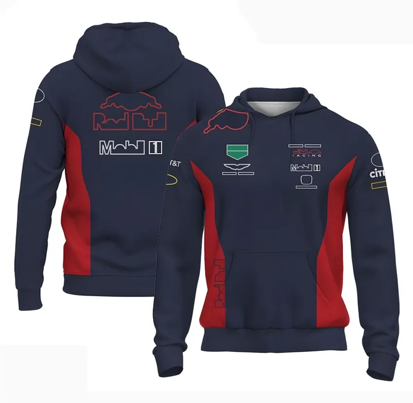 F1パーカーフォーミュラ1レーシングスウェットシャツジャケット秋と冬のメンズカジュアル特大のパーカー屋外モトクロスジッパージャケットC2