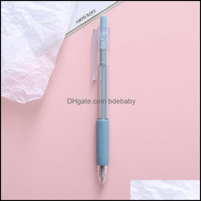 Press The Neutral Pen Small  School Students With Moradi CColor Simple Pressing Stationery Test Sign Supplies Prize 0.5mm