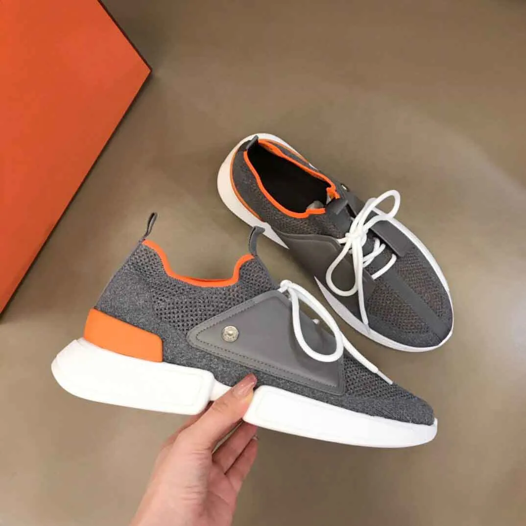 Scarpe Da Ginnastica Estive Di Lusso Expert Da Uomo In Pelle Di