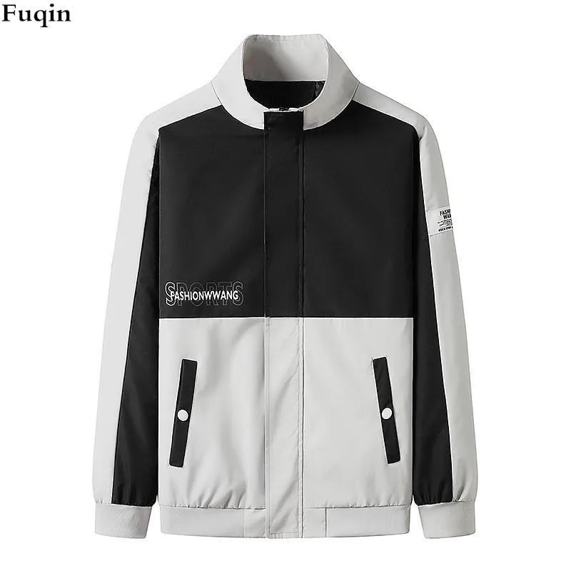 Jackets masculinos vestem masculinos de rua coreana harajuku de grandes dimensões y2k manga longa plata