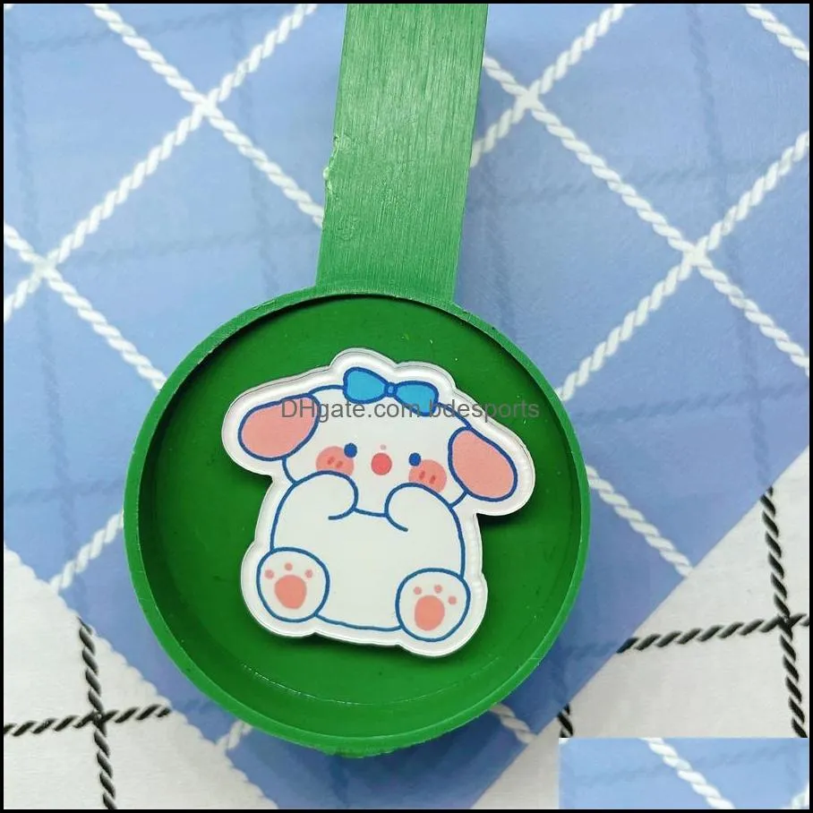 Party Favor Ins fashion Cute Japanese creative cartoon acrylic Brooch girl accessories clothes bag pendant badge customization