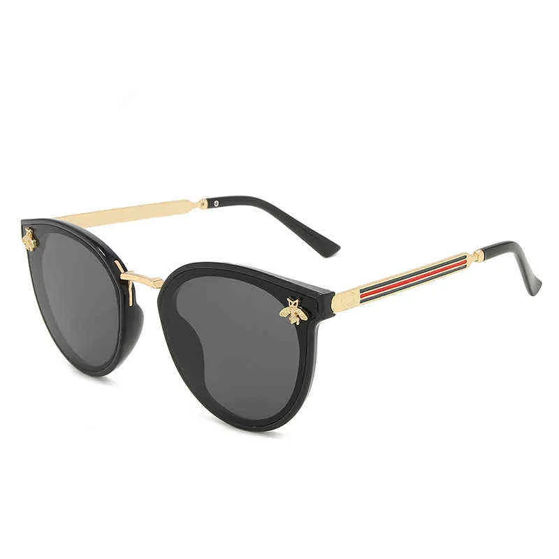 2022 bee Sonnenbrille Frauen Männer Vintage Gradienten Gläser Retro Sonnenbrille Weiblichen Brillen UV400 Mode Stick Outdoor Y220317