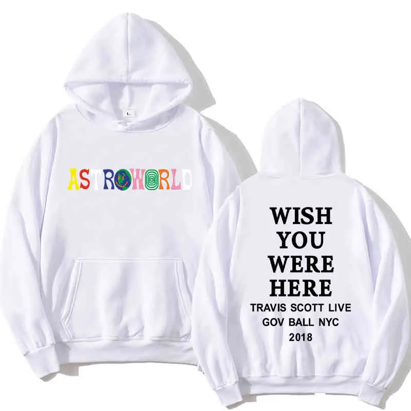 Mäns och Kvinnors Sport Hoodies Mode Letters Astroworld Hoodie Streetwear Pullover Sweatshirts 2020 Hot-se