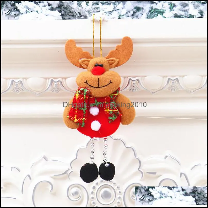 christmas decorations store storefront old man pendant christmas tree pendants