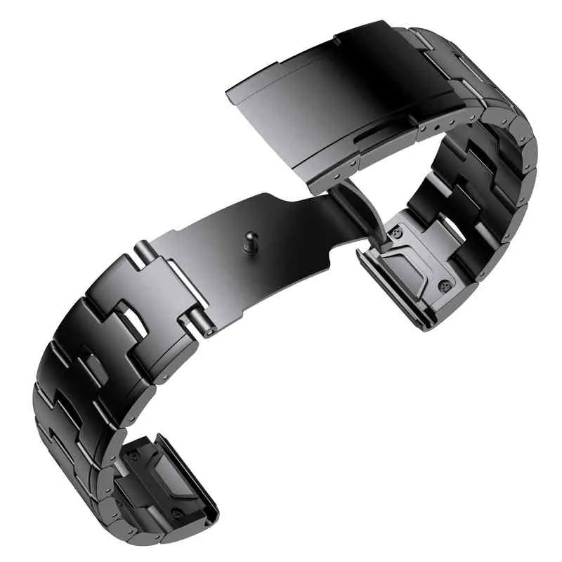 UN Bracelet En Alliage De Titane Compatible Pour Garmin Fenix 5X PlusX 5X 6X  3 3HR Bracelet 26mm Pour Descent Mk2S Mk1 Mk2 H220419266i Du 23,79 €