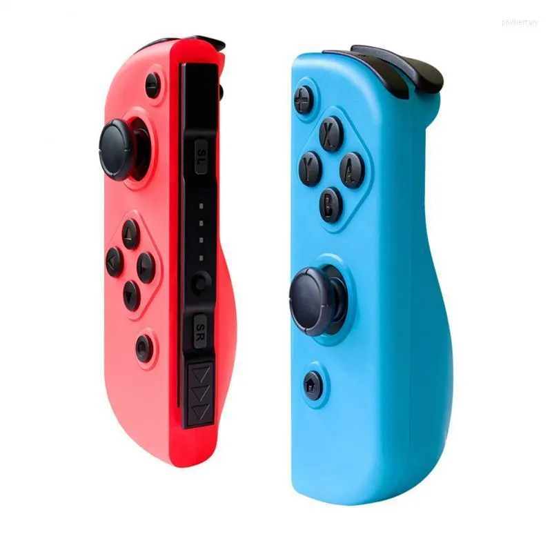 게임 컨트롤러 조이스틱 Bluetooth NS Lite Grip Joy Con Joystick 용 무선 스위치 컨트롤러 콘솔 게임 패드