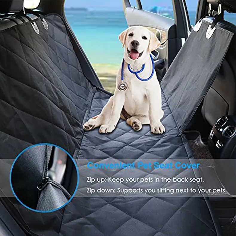 Seat Covers For Suv Back Seat Extender For Dogs-large Space, Dog Car Seat Cover Hard Bottom Holds 400lbs, 100% Waterproof Seat Cover Hammock 600d Heavy Duty Scratch Proof Nonslip Durable Soft S