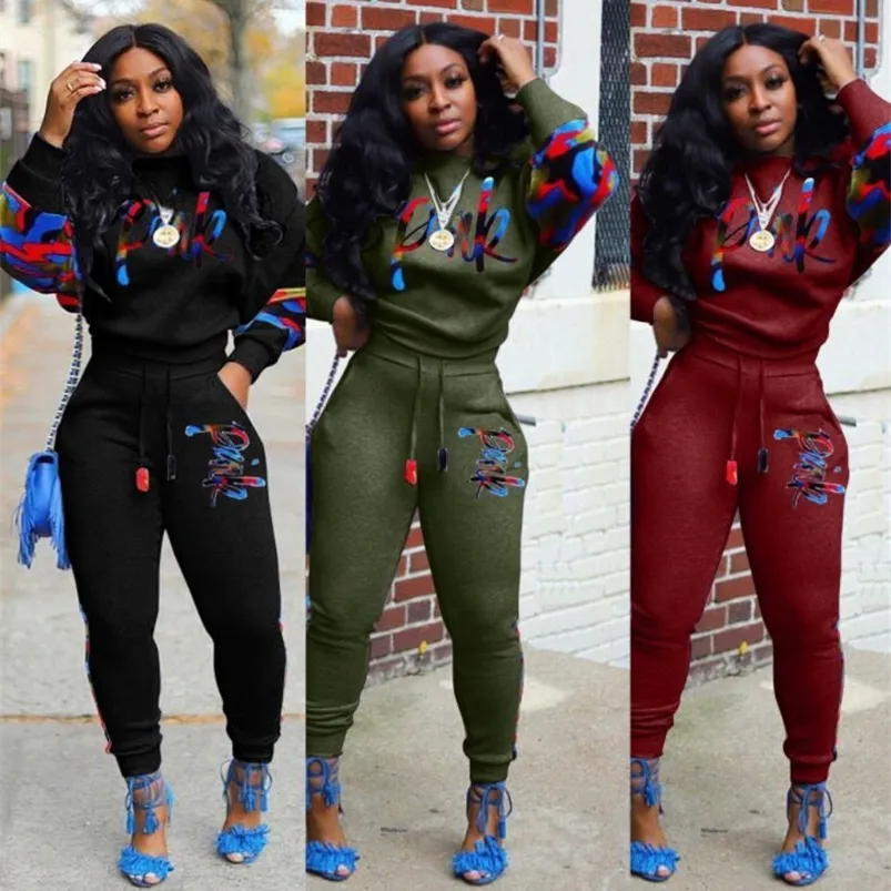 Cartoon Hoodie Womens Two Piece Track Suit For Jogging And Fashion Tops And  Pants Included T200624 From Luo03, $20.77