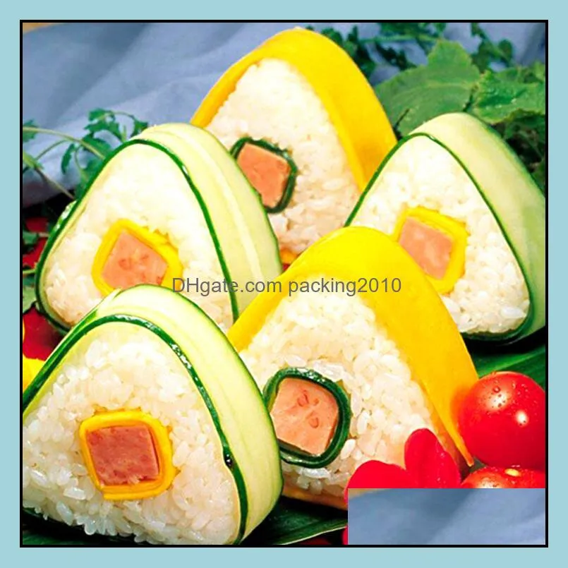 triangle sushi mold new original rice ball nice press maker kitchen tool easy to carry free shipping lxl728q
