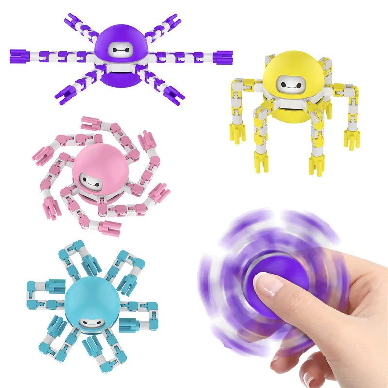 Magic fidget spinner Toys for Kids Anti-Stress DIY Current StressRelief Hand Spinner Deformation Dekompression