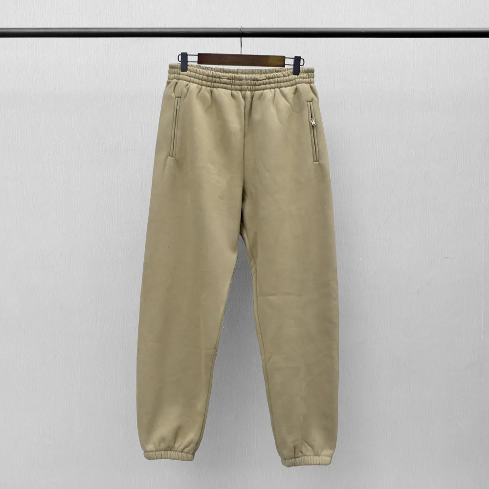 Modeontwerper Sweatpants S 6 Plus Fluwelen Losse Leggings Lange Broek voor Men Streetwear