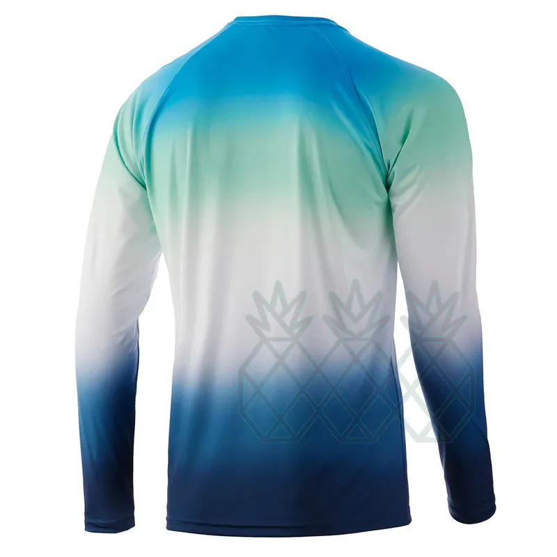 Patch Pocket Shirt HUK Men's Long Sleeve Fishing Shirt - Performance Tee With Patch Pocket HUK Men's Long Sleeve Performance Fishing Shirt With Pocket