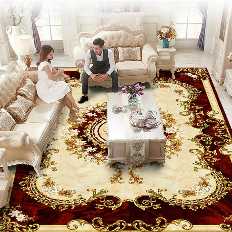 Tapetes de tapetes de tapetes de sala de estar europeia para quarto de ruído ao ar livre Tatami Entrada da porta da porta da porta Largecarpets