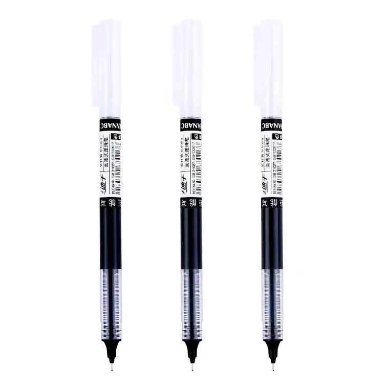 Комфортное написание дешевизны Long Life Office Black Ballpoint Pens Gel Pen