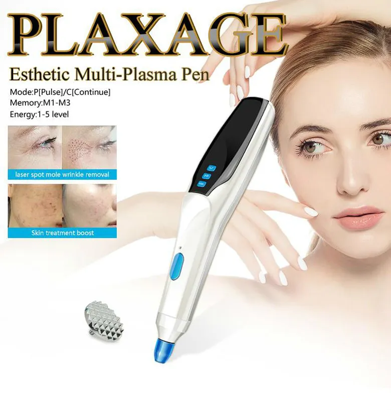 Plasma penna annan skönhetsutrustning Plaxage ögonlocklyft rynka borttagning hud lyft åt strimning anti-rynka mol remover maskinutrustning