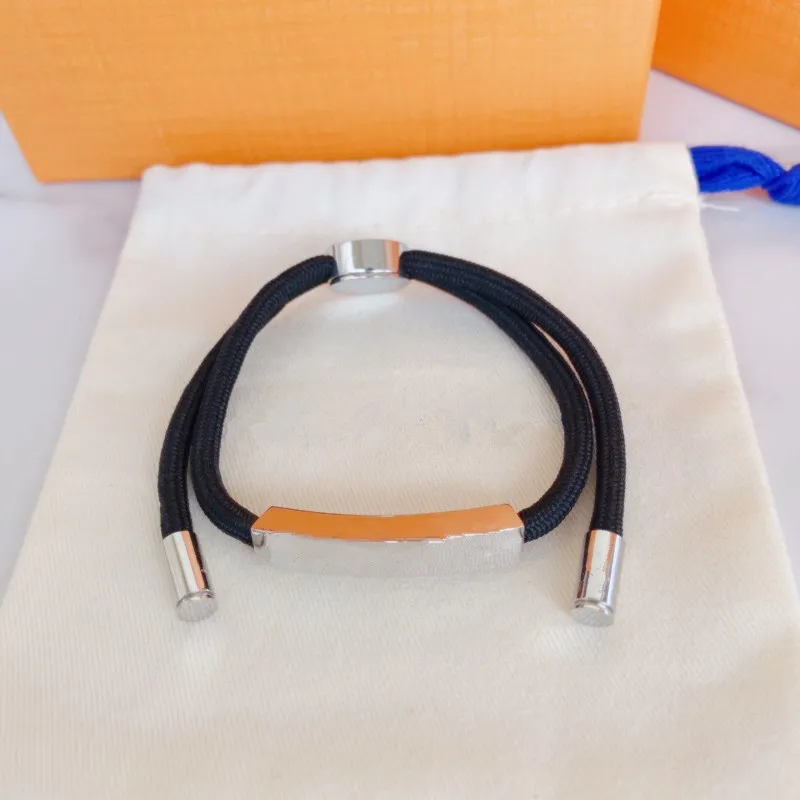 Mooie designer armband mannen dames armbanden mode unisex sieraden verstelbare armband trendy stijlvolle charm -accessoires 17 modellen