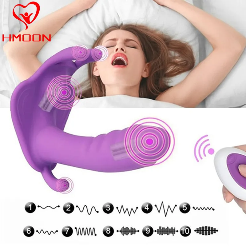 Gode ​​bärbar vibrateur point g stimulateur de clitoris papillon culotte livinge jouet rotique vuxen hour femmes onanbateur d'org